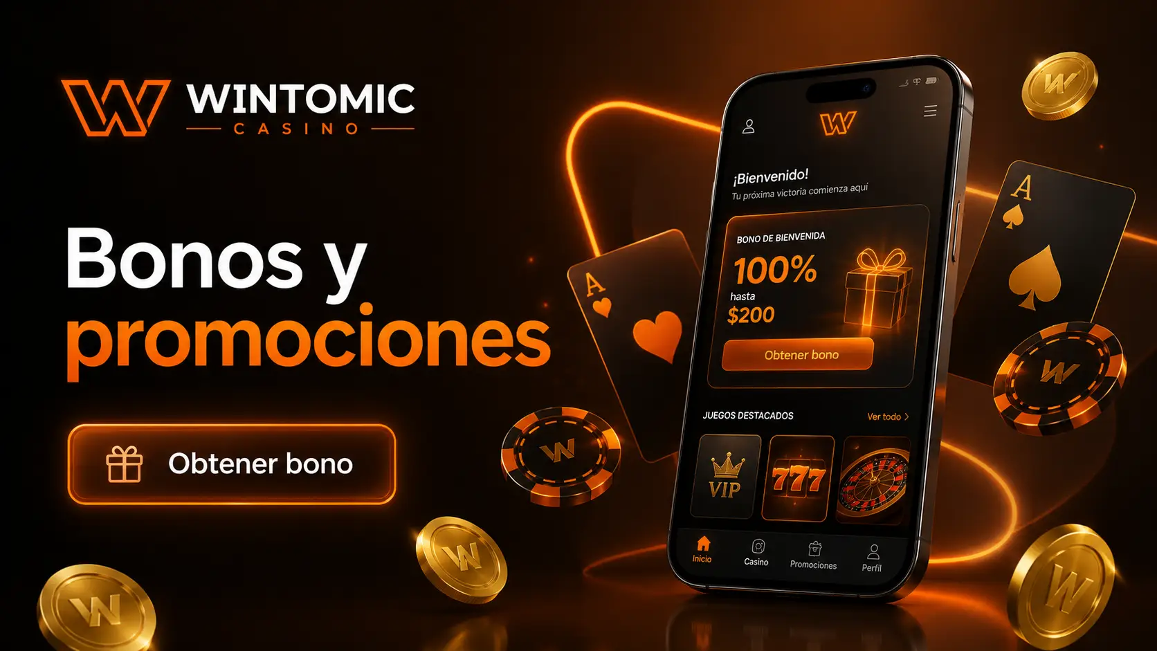 Bonos y promociones disponibles